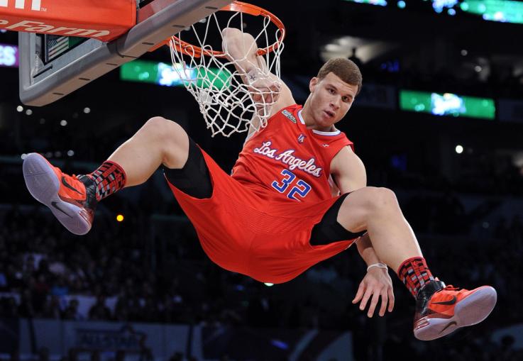 Los Angeles Clippers basketball player Blake Griffin