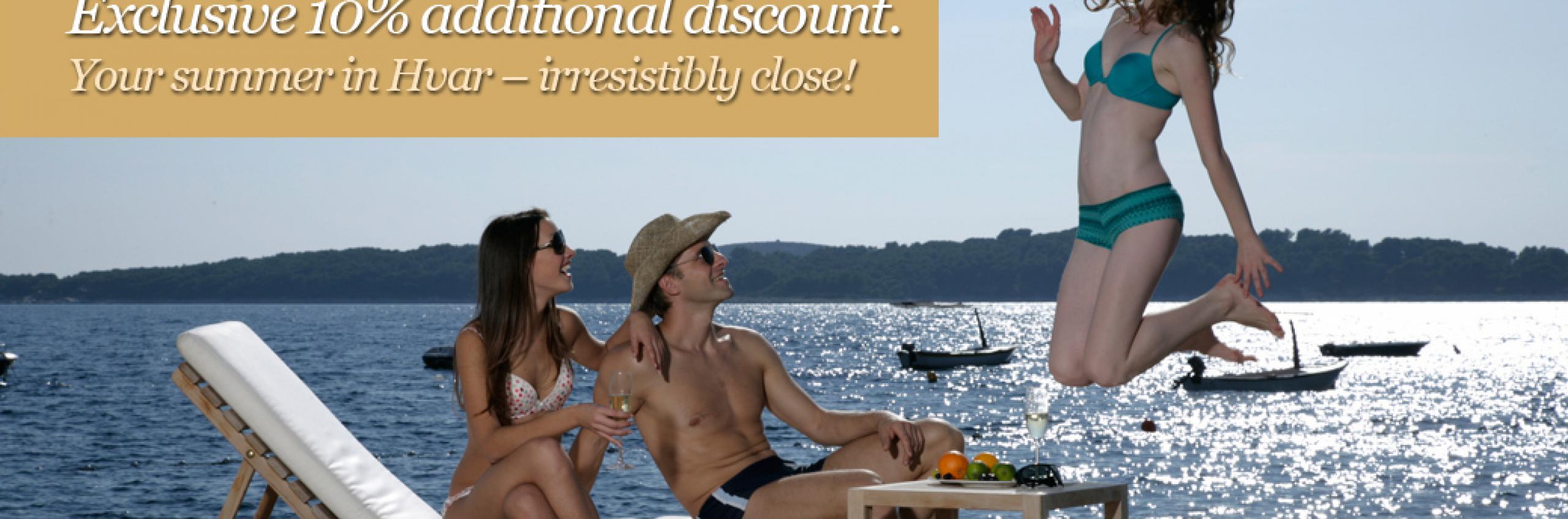 Best Rate - Exclusive discount available only on www.suncanihvar.com